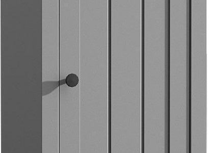 Anrichte Kommoden Regal Holz Schrank Mehrzweckschrank Schränke Holz Möbel Grau